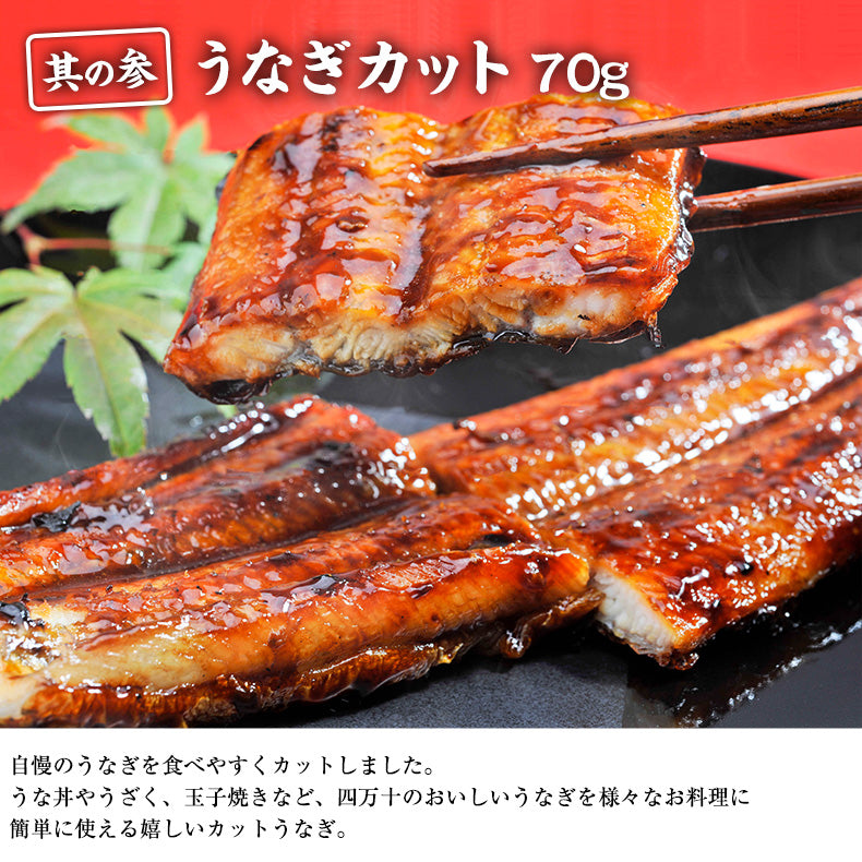 ウナギ 国産 父の日 食べ物 ギフト 四万十うなぎ 詰合せ 4種類セット 日本最後の清流、四万十川の恵みで育った自慢のウナギ 【うなぎ/鰻/詰め合わせ/国内産/土用の丑/蒲焼き/素焼き/白焼き/贈答/プレゼント】