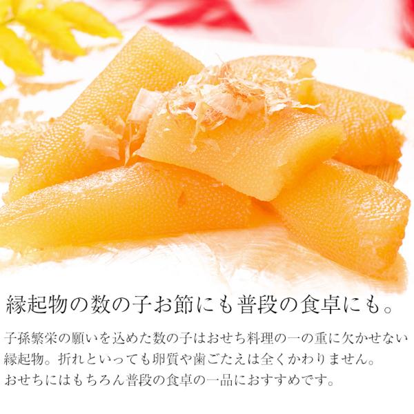 塩数の子 折れ子 500g 化粧箱入り 口の中でプチプチと弾けるような抜群の歯ごたえ 【松前漬け/数の子/カズノコ/かずのこ/塩かずのこ/塩カズノコ/国産/北海道産/ギフト/贈答】