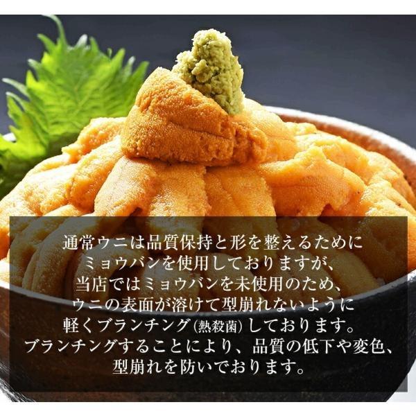ウニ 天然 生うに 300g 約4～6人前 ミョウバン不使用 無添加 うに 味見の良いチリ産高品質Aグレード 【雲丹/海胆/海栗/お取り寄せ/グルメ/ギフト/贈答】