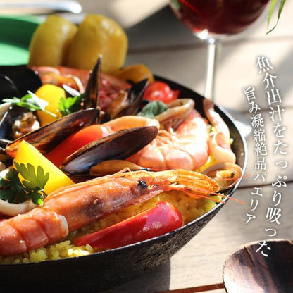 パエリア アヒージョ 冷凍 具材 セット 2〜3人前 魚介 【赤えび/えび/あさり/ムール貝/いか/マツイカ】【魚介/パスタ/ピザ/魚/海産物/海鮮/バーベキュー/BBQ/海鮮セット/キット/キャンプ飯/グランピング/ホームパーティー/イベント】