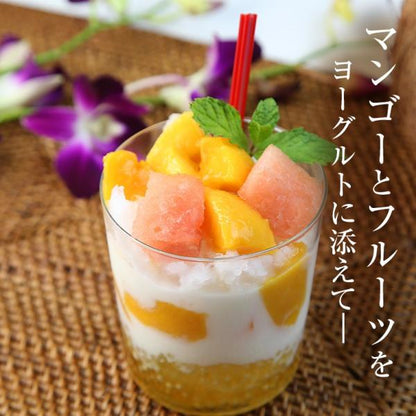 プレミアムマンゴー 無添加 冷凍 5kg 500g×10 カット済み 【マンゴー/カットマンゴー/高糖度/糖度15度以上/カッチュー種/ベトナム産/南国フルーツ/フルーツ/トロピカル/ダイスカット】