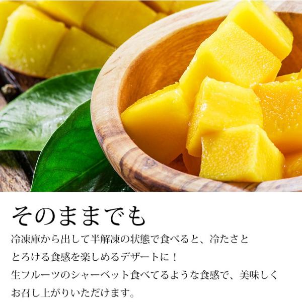 プレミアムマンゴー 無添加 冷凍 5kg 500g×10 カット済み 【マンゴー/カットマンゴー/高糖度/糖度15度以上/カッチュー種/ベトナム産/南国フルーツ/フルーツ/トロピカル/ダイスカット】