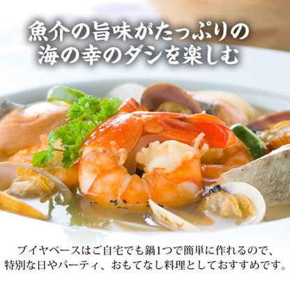 ブイヤベース ブイヤベース海鮮セット 2～3人前 魚介 4種 【赤えび/はまぐり/いか/赤魚】【スープ/パスタ/鍋/魚/海鮮/海産物/海鮮鍋セット/海鮮鍋/寄せ鍋/海老/蛤/イカ/烏賊/フレンチ/フランス料理/ホームパーティー/イベント/おもてなし/お取り寄せ】